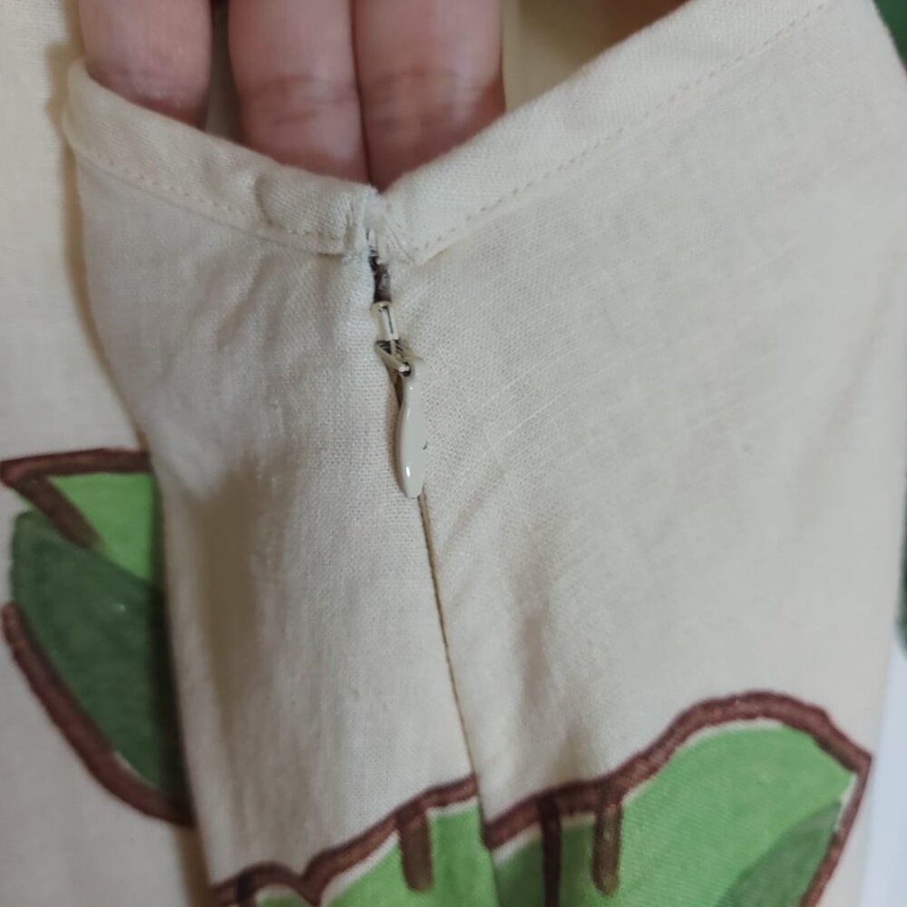 FARM rio maxi dress with cutouts and banana tree - like new - Picture 9 of 14